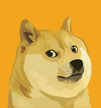 shiba inu mascot logo